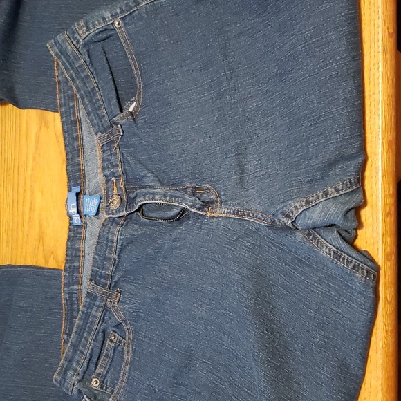 dkin blue flower rhinestone jeans - Picture 4 of 5